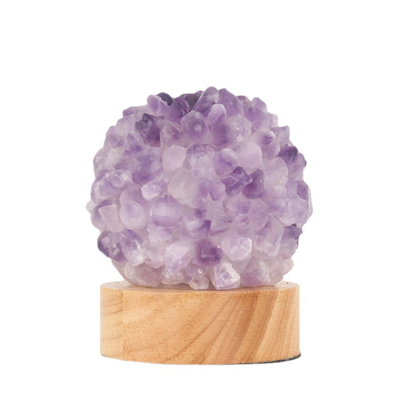 Amethyst Tumble LED Bedlight Decor Ornaments GEMROCKY-Decoration-