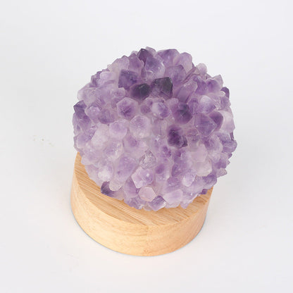 Amethyst Tumble LED Bedlight Decor Ornaments GEMROCKY-Decoration-