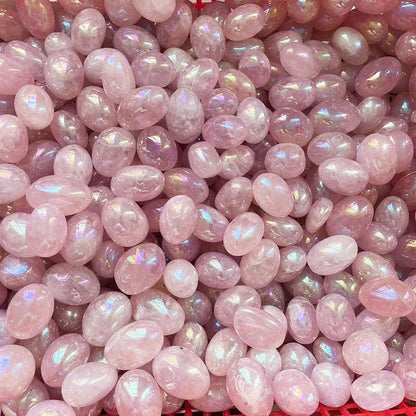 Angel Aura Rose Quartz Tumble Stones GEMROCKY-Tumbles-