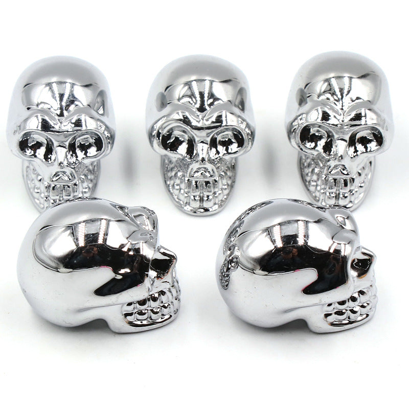 Aura Glass Mini Multi Size Skulls Carvings GEMROCKY-Carvings-1inch 8-