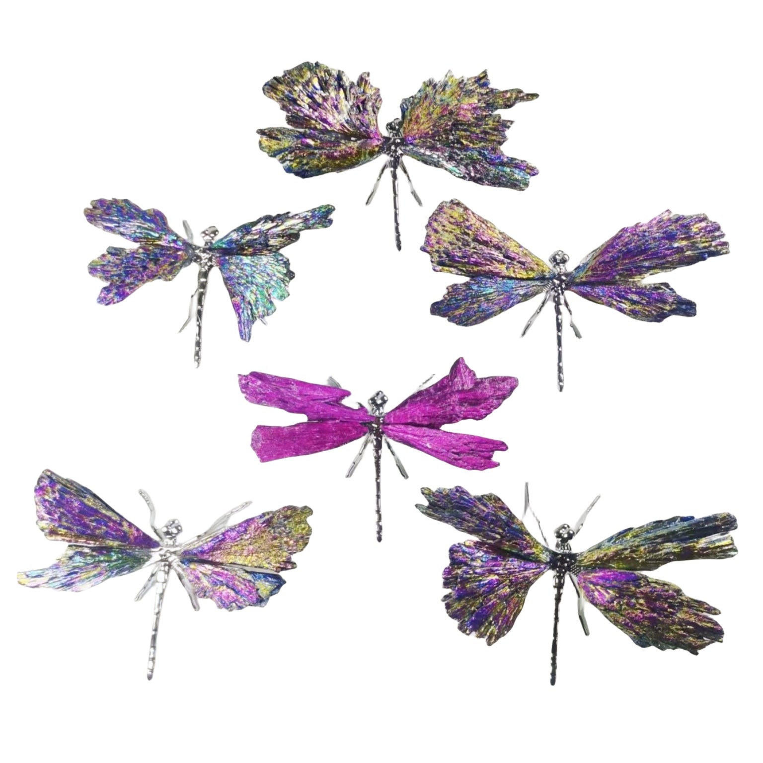 Aura Tourmaline Dragonfly Craft GEMROCKY-Carvings-