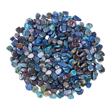 Azurite Chips GEMROCKY-Tumbles-