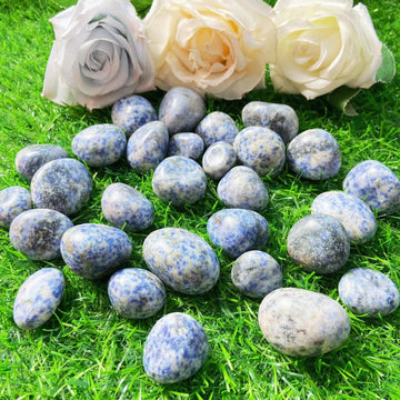 Blue Spot Stone Tumble Stones GEMROCKY-Tumbles-
