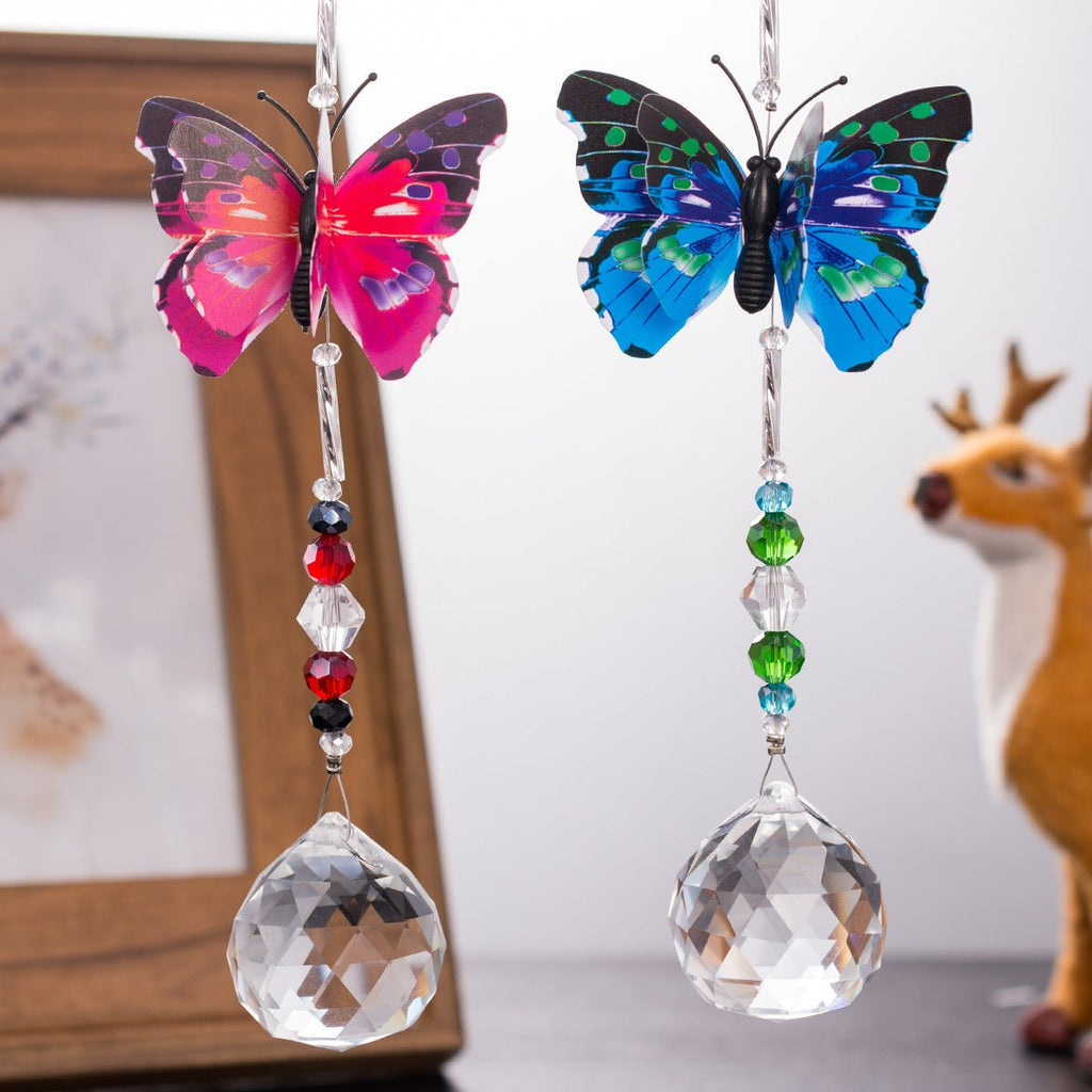 Butterfly Suncatcher Ornaments GEMROCKY-Decoration-