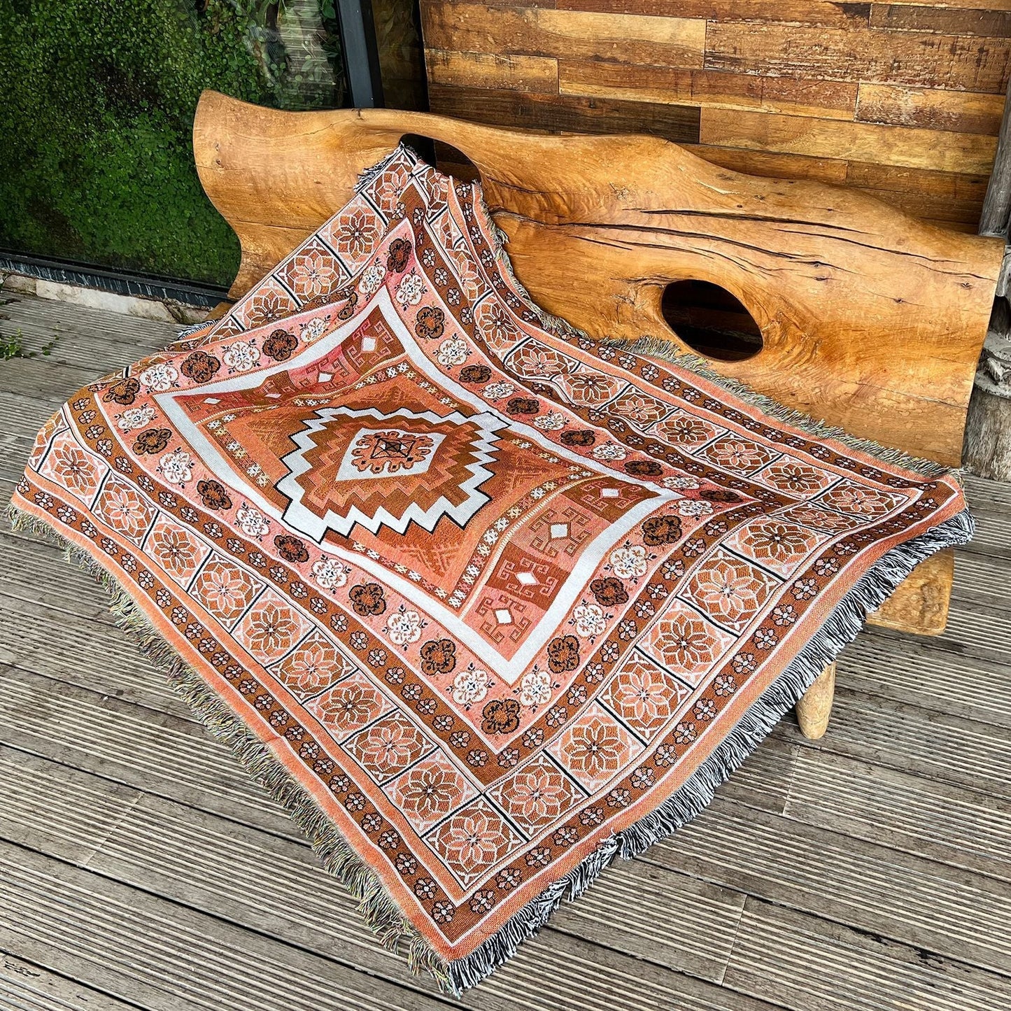 Camping Cloth Outdoor Picnic Bohemian Style Blankets GEMROCKY-Decoration-160*130cm-Mexihco-