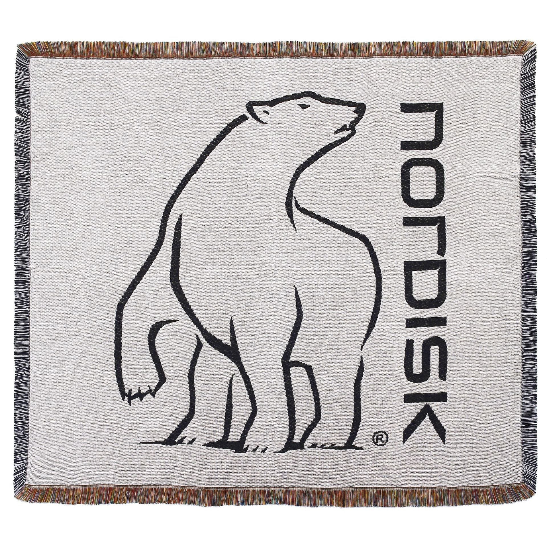 Camping Cloth Outdoor Picnic Bohemian Style Blankets GEMROCKY-Decoration-160*130cm-POLAR BEAR-