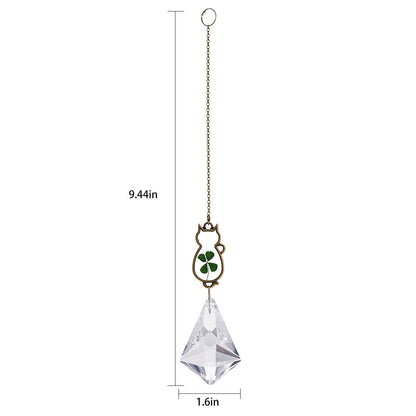 Cat Life Tree Drop Suncatcher Ornaments GEMROCKY-Decoration-