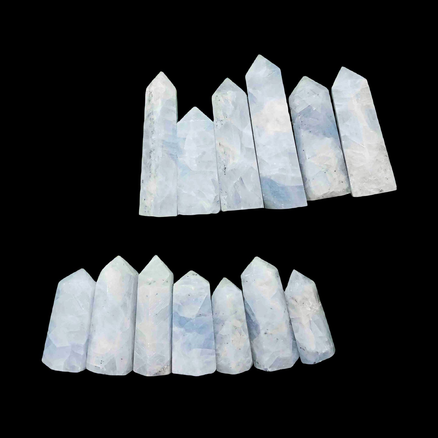 Celestite Point Wands GEMROCKY-Point Wands-