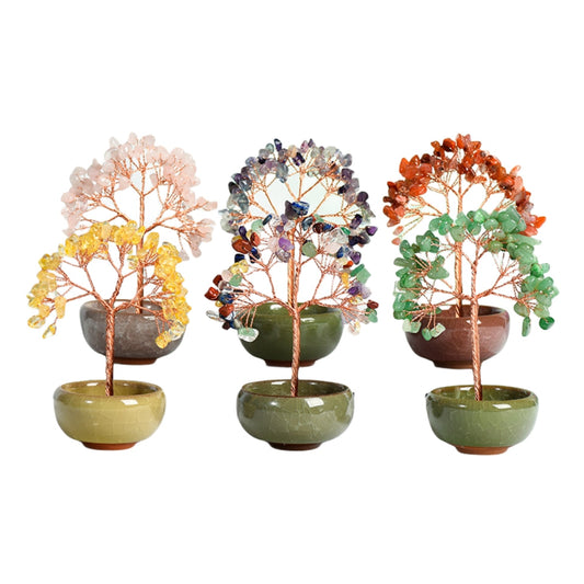 Ceramics Bowl Chips Gem Trees GEMROCKY-Decoration-