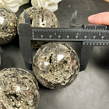 Chalcopyrite Spheres GEMROCKY-Spheres-