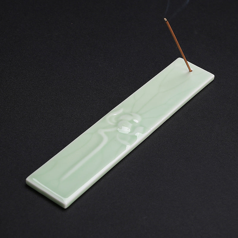Chinese Style Celadon Stick Incense Burner Tray Home Decor Ornaments GEMROCKY-Psychic-2-