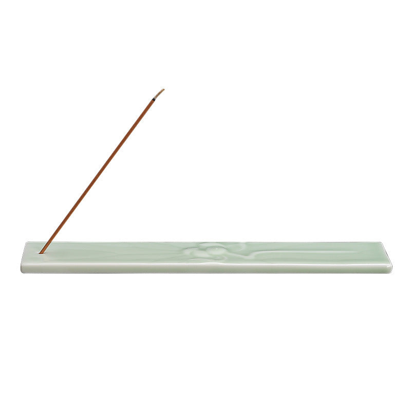 Chinese Style Celadon Stick Incense Burner Tray Home Decor Ornaments GEMROCKY-Psychic-
