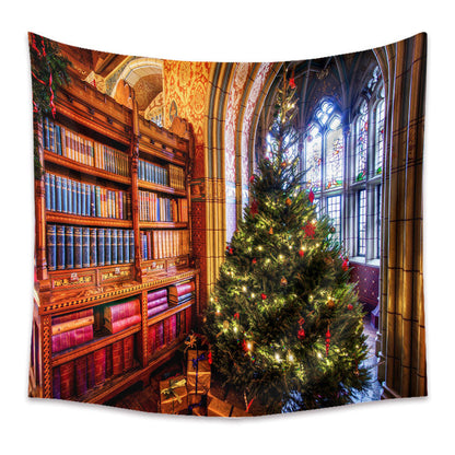 Christmas Holiday Background Cloth Home Decor Tapestry GEMROCKY-Decoration-73*95cm-7-