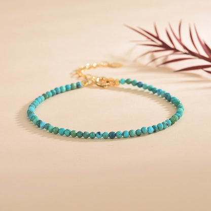 Chrysocolla Phoenix Stone Facet Bracelets GEMROCKY-Jewelry-