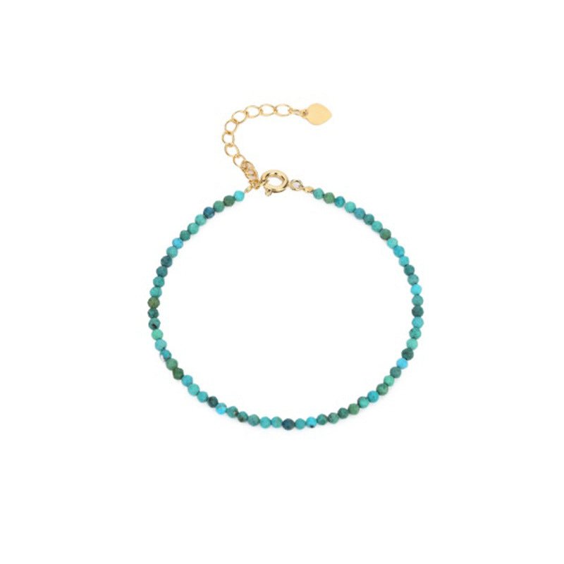 Chrysocolla Phoenix Stone Facet Bracelets GEMROCKY-Jewelry-