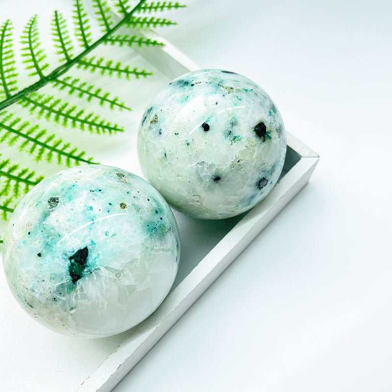 Chrysocolla Spheres GEMROCKY-Spheres-