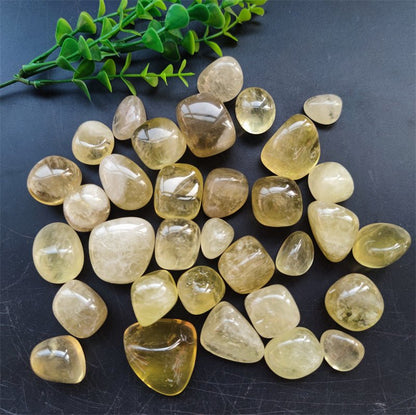 Citrine Tumble Stones GEMROCKY-Tumbles-