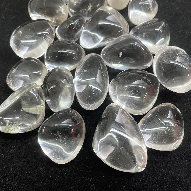 Clear Quartz Tumble GEMROCKY-Tumbles-