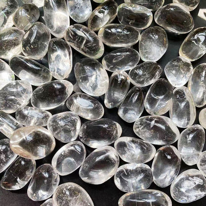 Clear Quartz Tumble GEMROCKY-Tumbles-