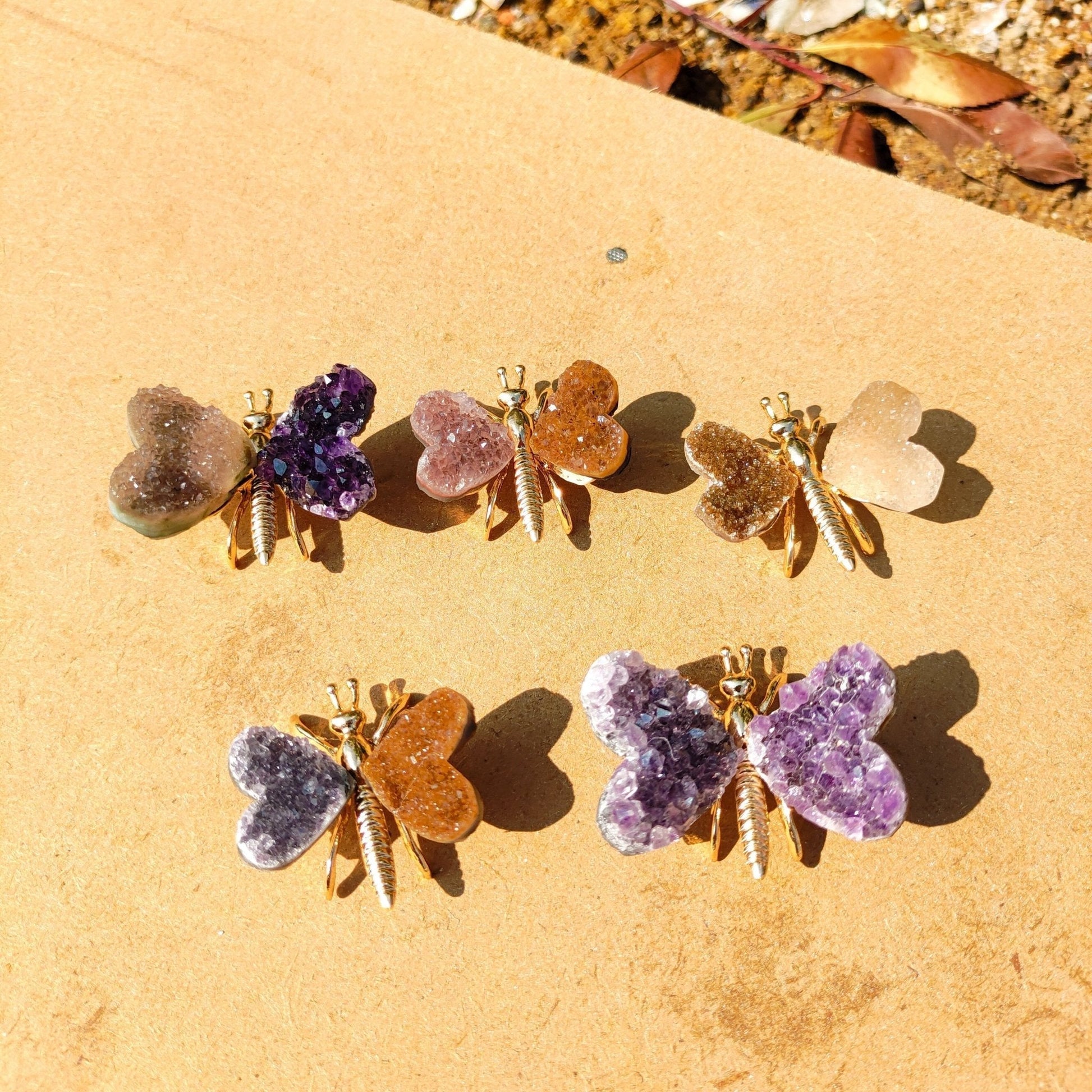 Cluster Butterfly Carvings GEMROCKY-Carvings-