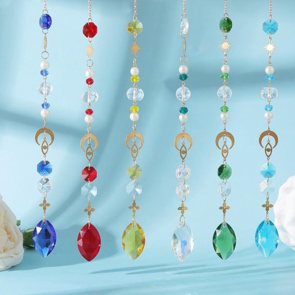 Colorful Chain Pendant Suncatcher Ornaments GEMROCKY-Decoration-