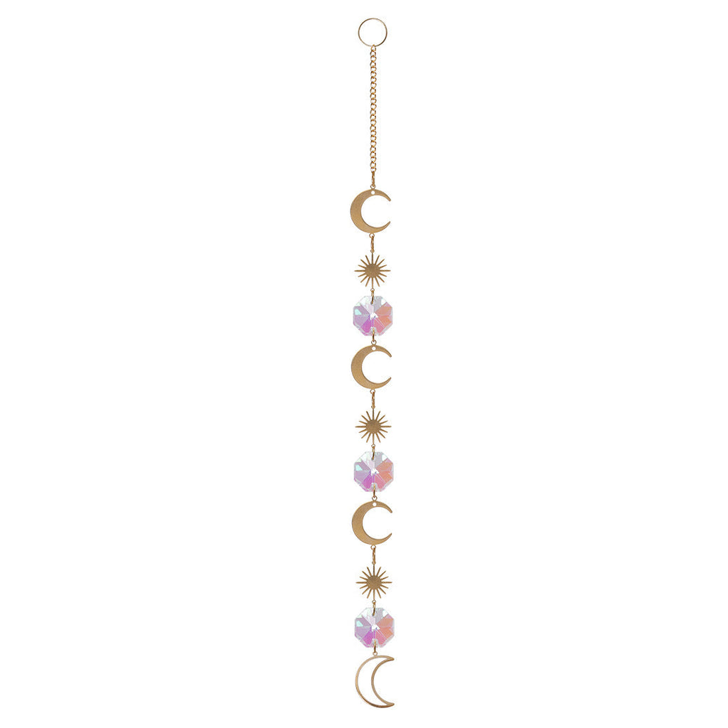 Cooper Slice Sun and Moon Pendant Suncatcher Ornaments GEMROCKY-Decoration-2-