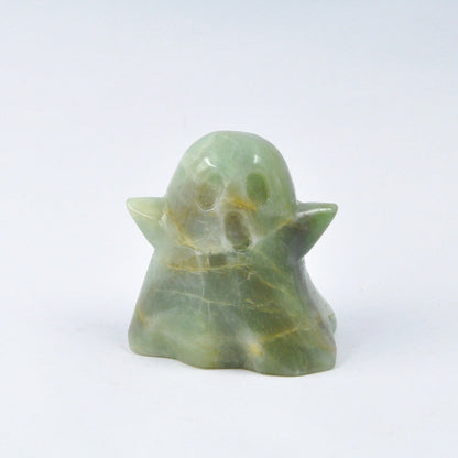 Crystal 2 Inch Ghost Halloween Carvings GEMROCKY-Carvings-Amazonite-