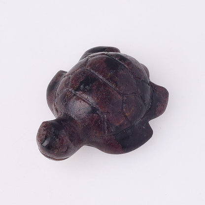 Crystal 5cm Small Turtle Animal Carvings GEMROCKY-Carvings-Garnet-