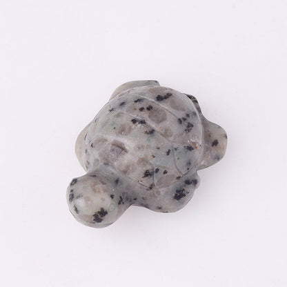 Crystal 5cm Small Turtle Animal Carvings GEMROCKY-Carvings-Kiwi Jasper-