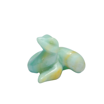 Crystal 5cm Snake Carvings GEMROCKY-Carvings-Amazonite-