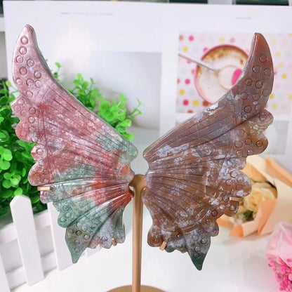 Crystal Angel Wing Multi Material Ornaments GEMROCKY-Decoration-11-