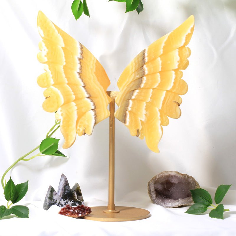 Crystal Angel Wing Multi Material Ornaments GEMROCKY-Decoration-14-