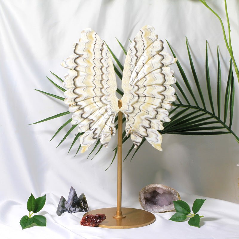 Crystal Angel Wing Multi Material Ornaments GEMROCKY-Decoration-19-