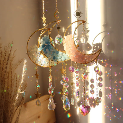 Crystal Chips Suncatcher Ornaments GEMROCKY-Decoration-