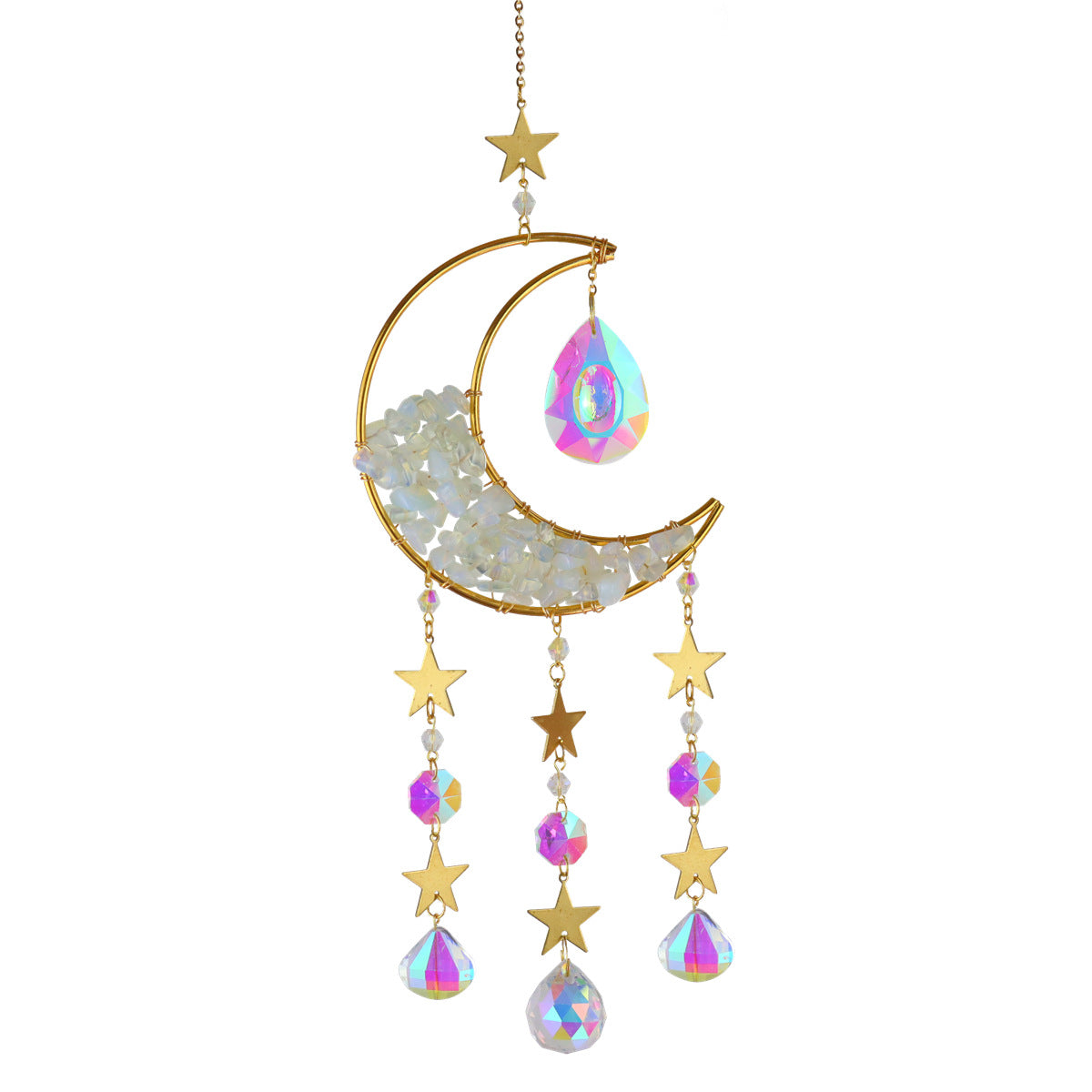 Crystal Chips Suncatcher Ornaments GEMROCKY-Decoration-Opalite-