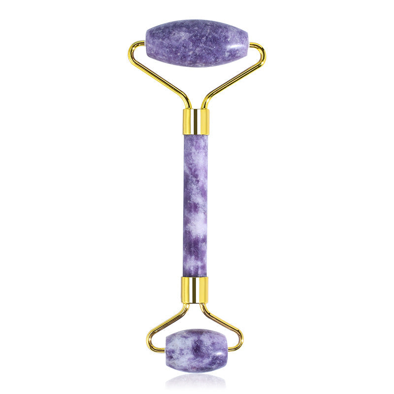 Crystal Face Massage Rollers Skincare Use GEMROCKY-Jewelry-Lepidolite-