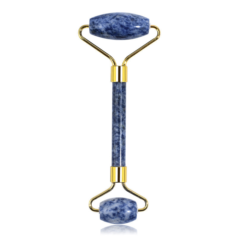 Crystal Face Massage Rollers Skincare Use GEMROCKY-Jewelry-Sodalite-