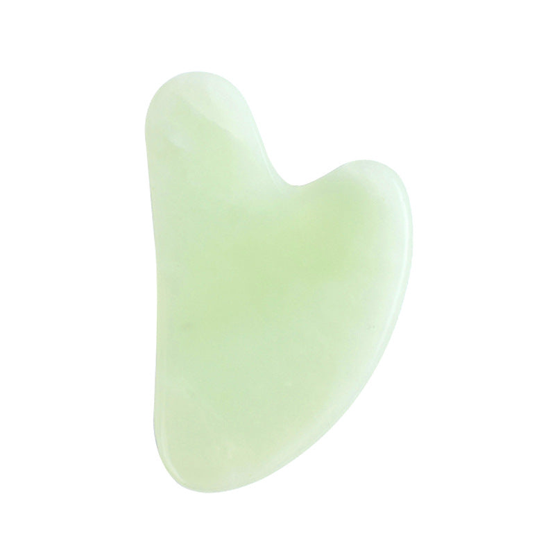 Crystal Heart Shape Scraping Board Face Skincare Use GEMROCKY-Jewelry-Xiuyu Jade-