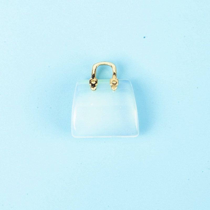 Crystal Mini 2.5cm Handbag Carvings GEMROCKY-Carvings-Opalite-