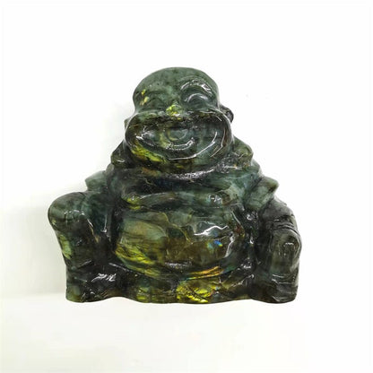 Crystal Monk Buddha Carvings GEMROCKY-Carvings-