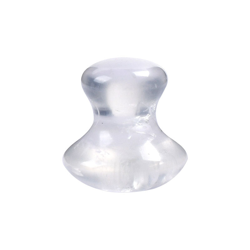 Crystal Mushroom Shape Face Massager Skincare Use GEMROCKY-Jewelry-Clear Quartz-