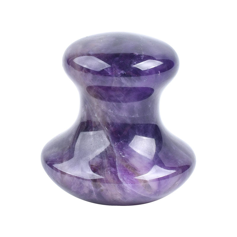 Crystal Mushroom Shape Face Massager Skincare Use GEMROCKY-Jewelry-Dream Amethyst-