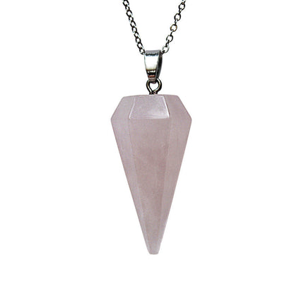 Crystal Pendulum Pendants for Necklace GEMROCKY-Jewelry-