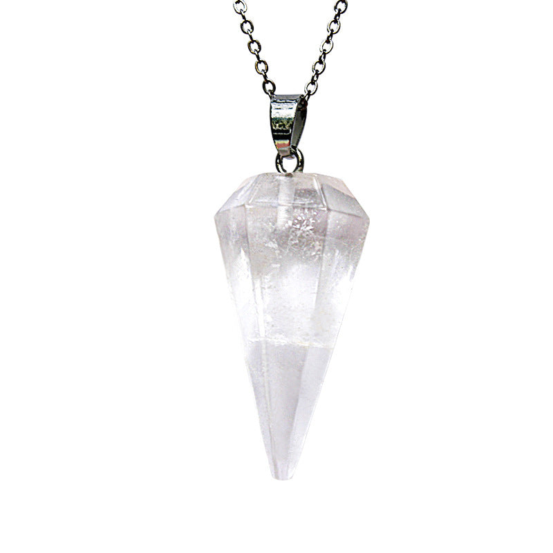 Crystal Pendulum Pendants for Necklace GEMROCKY-Jewelry-