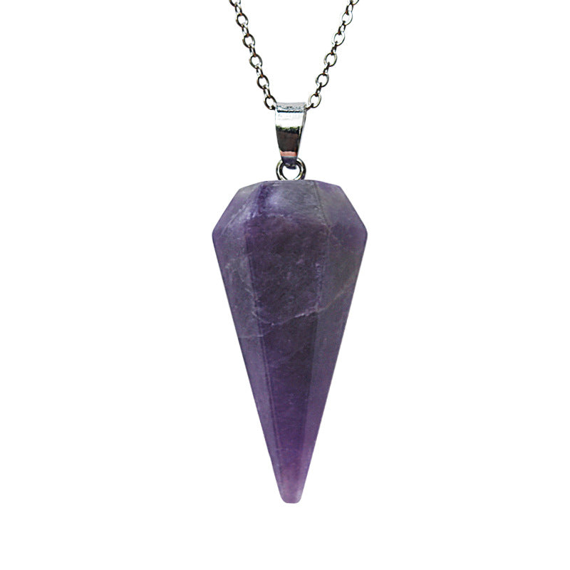 Crystal Pendulum Pendants for Necklace GEMROCKY-Jewelry-