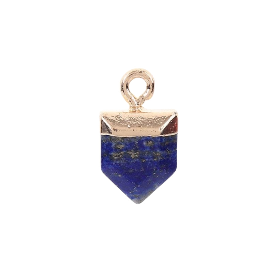 Crystal Triangle Arrow Pendants for Necklace GEMROCKY-Jewelry-Lapis Lazuli-