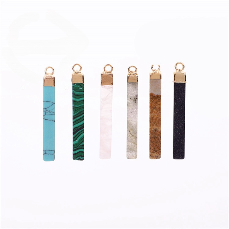 Cuboid Long Pendulum Pendants GEMROCKY-Jewelry-