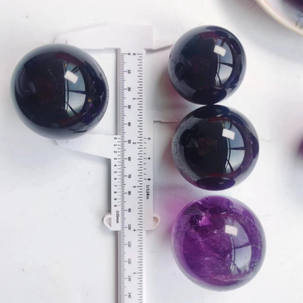 Dark Amethyst Spheres GEMROCKY-Spheres-