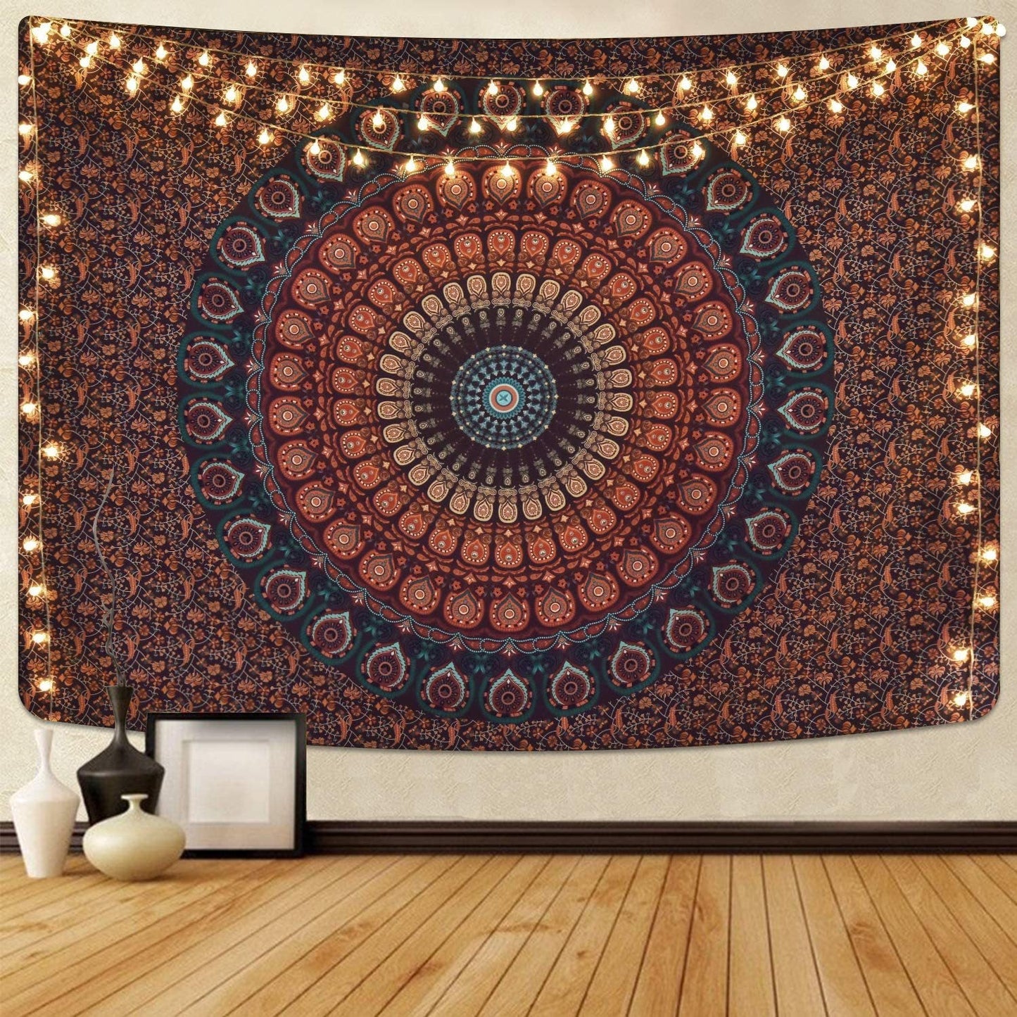 Decor Background Cloth Bohemian Style Tarot Tapestry GEMROCKY-Decoration-73*95cm (brushed hair)-MANDALA2-