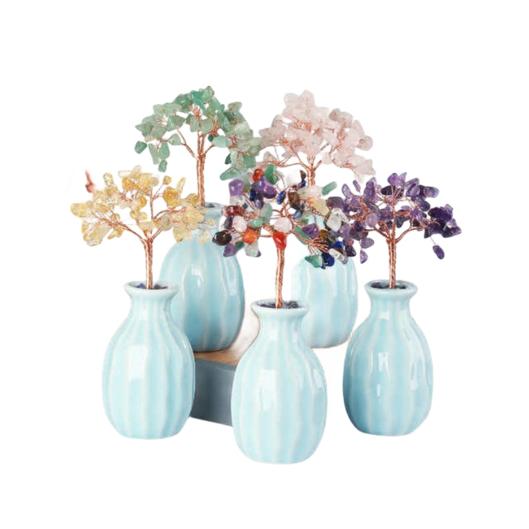 Decor Vase Chips Gem Trees GEMROCKY-Decoration-